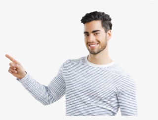 Guy-pointing - Photo Shoot