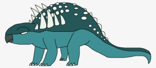Dinosaur Fossils Clipart - Acanthopholis Dinosaur