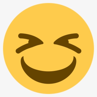 Smiling With Eyes Shut Tight Clip Art - Smiley Face Cross Eyes