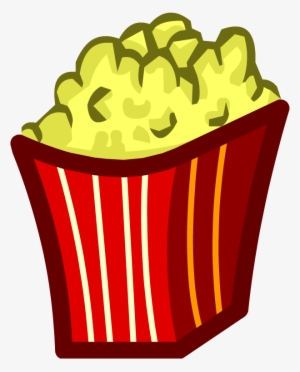 Popcorn Emoticon - Png - Club Penguin