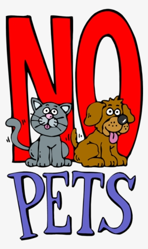 Animal Volunteer Clip Art Cliparts - No Pets Allowed