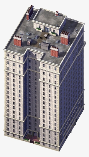 The Knight Building - Sim City Building Png