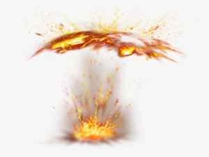 Fire Light Flame Explosion - Огненные Буквы Пнг