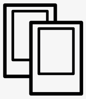 2 Polaroid Photographs Vector - Photograph