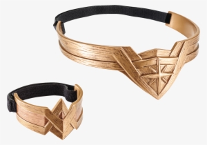 Headdress And Armband Set - Wonder Woman Arm Bracelet