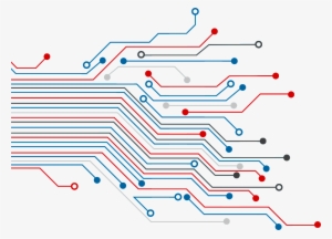 Línea De Circuito - Circuit Background Vector