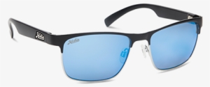 La Jolla 019268 Satin Black Shiny Silver Frame Grey - Hobie La Jolla Sunglasses Black No Size Plastic