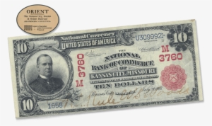 National Bank Of Commerce Is The 12th Largest Bank - 1902 National Bank Note