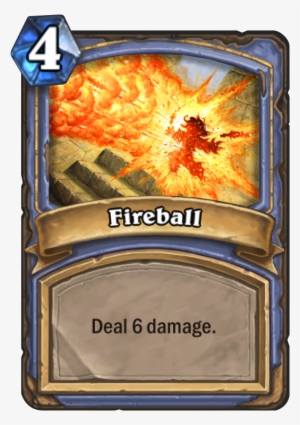 Fireball Card - Fireball Hearthstone