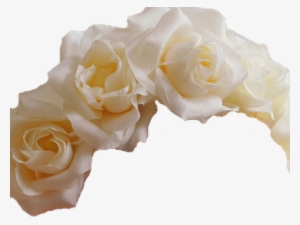 White Flower Crown Png