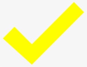 Transparent Check Yellow Green Picture Royalty Free - Yellow Check Mark Png