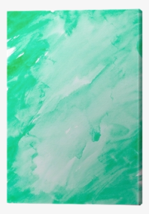 Color Strokes Watercolor Painting Art Canvas Print - Watercolor Paint