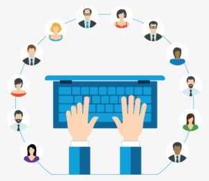 Clip Transparent Solutions Sight Communications Provides - People On A Webinar