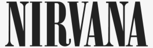 File - Nirvanalogo - Nirvana Logo Black And White