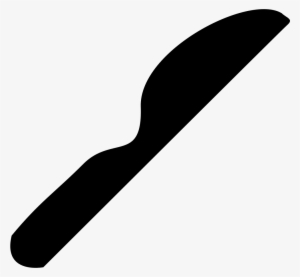 Butter Knife Comments - Butter Knife Black Png