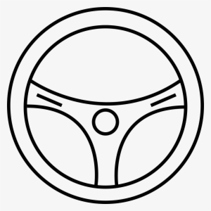 Steering Wheel - - White Steering Wheel Png