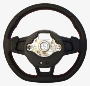 Vw Flat Bottom Multi-function Steering Wheel - Steering Wheel Back Png
