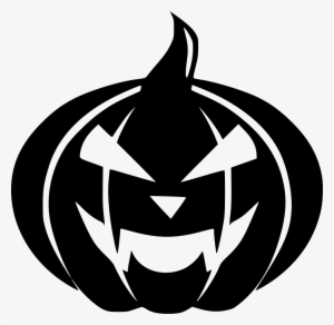 Holiday Vegetable Autumn October Pumpkin Fear Horror - Pumpkin Icon Black Png