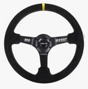 Nrg Reinforced Steering Wheel Rst 036mb S Y Boost Us - Sparco Steering Wheel Black