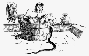 This Free Icons Png Design Of Scary Bath Time