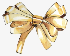 Golden Corbata Png Transparente - Ribbon