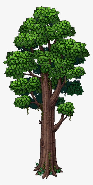 Jungle C16 Tree - Ancient Kapok Tree Habbo