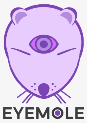 Eyemole Head With Text - Portable Network Graphics