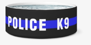 K9 Police Dog Bowl - Duct Tape