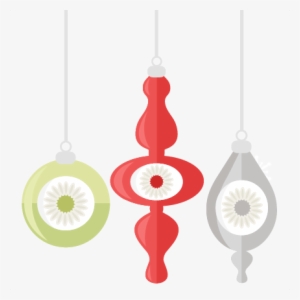 Vintage Cut Files For Cricut Cutting Scrapbooking - Vintage Christmas Ornament Svg