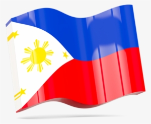 Illustration Of Flag Of Philippines - Wave Flag Of Philippine Png