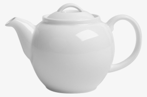 White Afc Tea Pot 35oz - Tea
