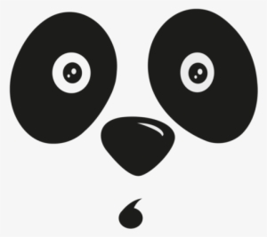 Animal, Cartoon, And Lovely Image - Panda Cartoon Cute Face