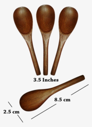 Brown Wooden Small Spoon - Wooden Small Spoon