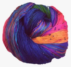 Hand Beaded Silk Yarn - Yarn