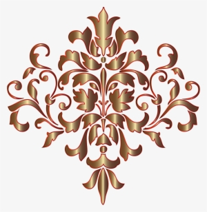 Festive Damask Design No Background Icons Png Free