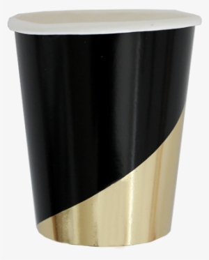 Noir Cup 83e9bc56 3936 4340 8919 Eb18625c0249 V=1489197496 - Harlow & Grey - Noir Black Colorblock Party Cups