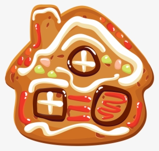 Christmas Cookie House Png Clipart Image - Christmas Cookies Clipart Png