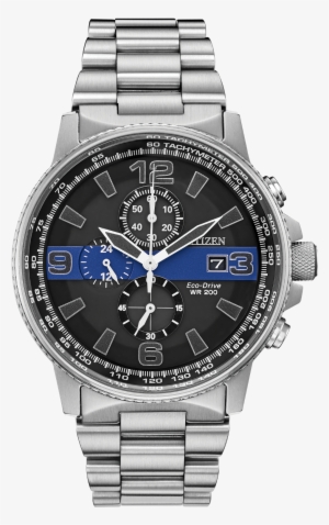 Citizen Thin Blue Line Mens Watch - Thin Blue Line Citizen