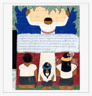 Courtyard Mural Of Scripture - Religious Text