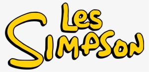Les Simpson Logo France - Simpson Titre