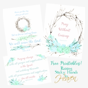 Scripture Prints Free Printables - Religious Text