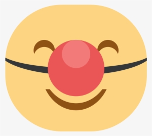 Breezeicons Emotes 22 Face Clown - Circle