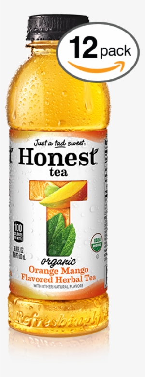 Organicorange Mango Flavored Herbal Tea - Honest Tea Flavored Herbal Tea, Orange Mango - 16.9