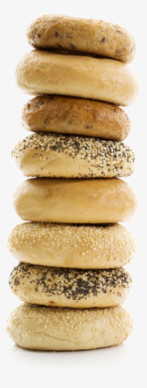 Picture Library Stock Bagel Transparent Stack - Stack Of Bagels Png