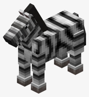 Zebra - マイン クラフト の うま