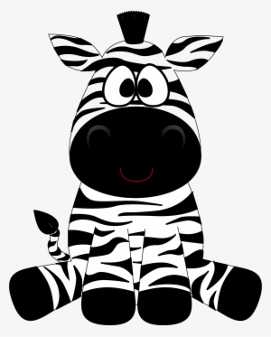 Big Image - Funny Zebra Drawing - 1928x2400 PNG Download - PNGkit