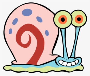 Vector Free Snail Clipart Gary - Gary From Spongebob