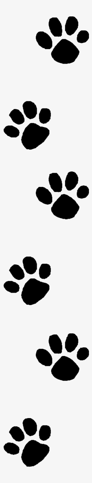 Wildcat Clipart Dog Print - Transparent Paw Print Clip Art