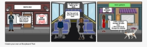Jim Crow Laws - Cartoon