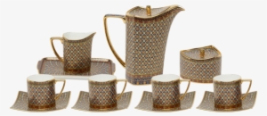 Rainbow Hued Thai Tea Set - Tea